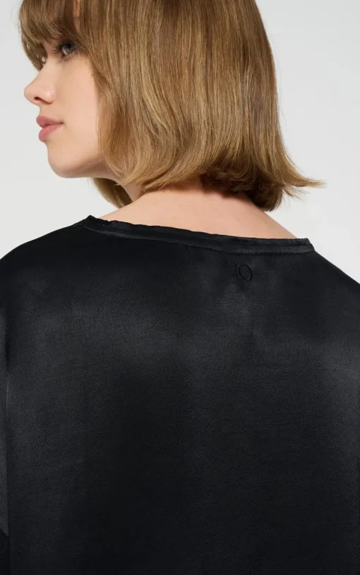 10 Days blouse 20-765-3203 Zwart Fashion