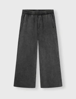 10 Days flared en wijde broeken 20-018-4201 Licht Denim Hot