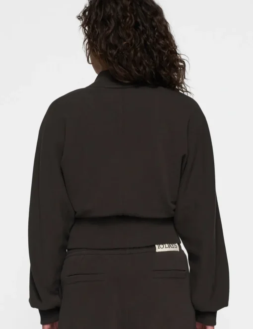 10 Days gebreid vest 20-857-5201 Bruin Clearance