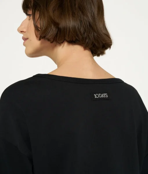10 Days jurk 20-300-4202 Zwart Hot