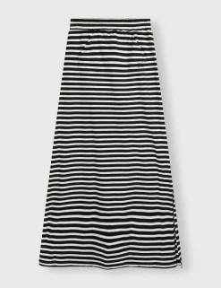10 Days maxi rok 20-104-4202 Zwart Discount