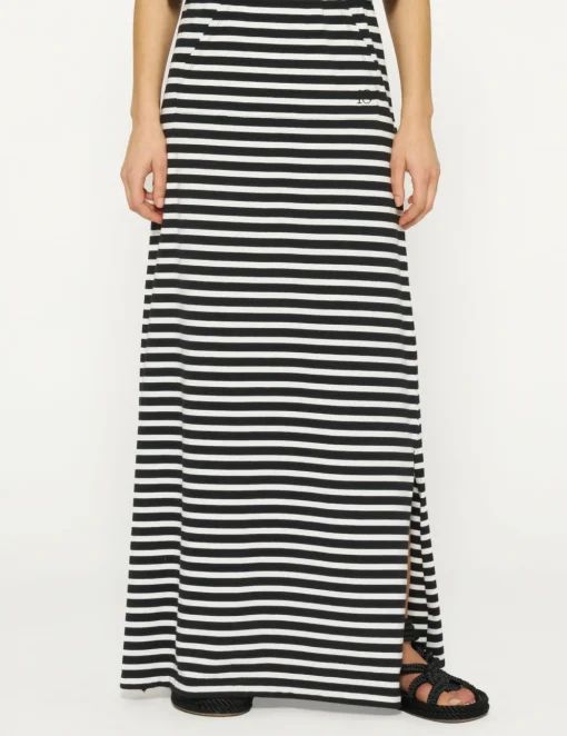 10 Days maxi rok 20-104-4202 Zwart Discount