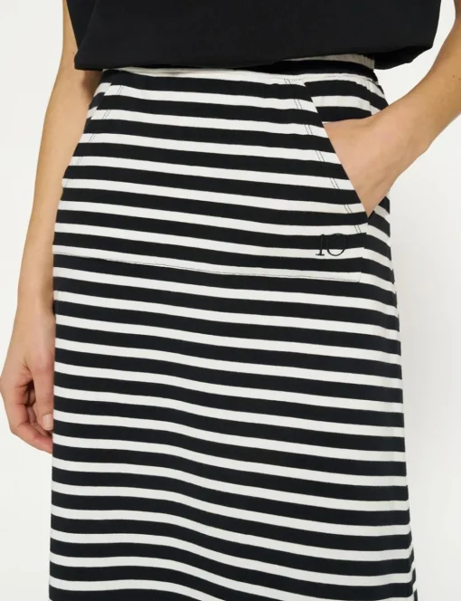 10 Days maxi rok 20-104-4202 Zwart Discount