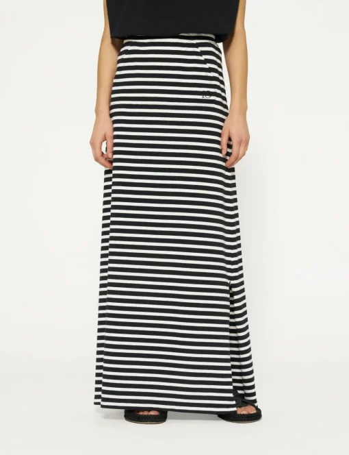 10 Days maxi rok 20-104-4202 Zwart Discount