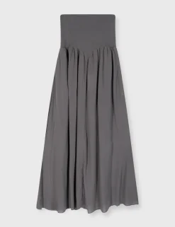 10 Days midi rok 20-105-5202 Grijs Online