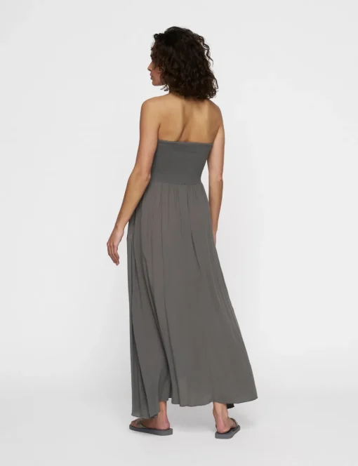 10 Days midi rok 20-105-5202 Grijs Online