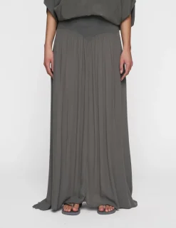 10 Days midi rok 20-105-5202 Grijs Online
