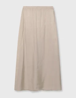 10 Days midi rok 20-103-5202 Beige Fashion
