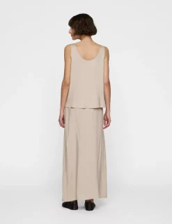 10 Days midi rok 20-103-5202 Beige Fashion