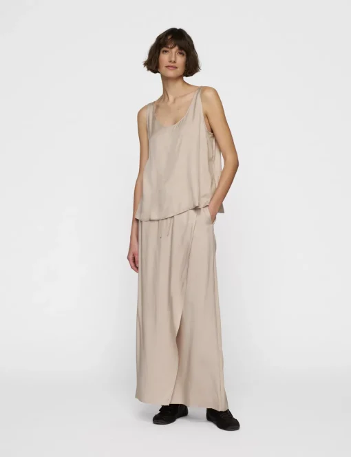 10 Days midi rok 20-103-5202 Beige Fashion