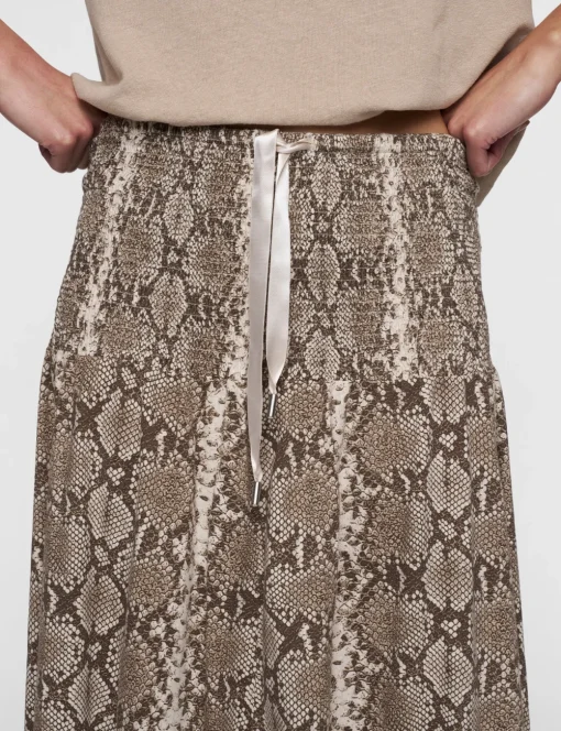 10 Days midi rok 20-102-5202 Beige Clearance