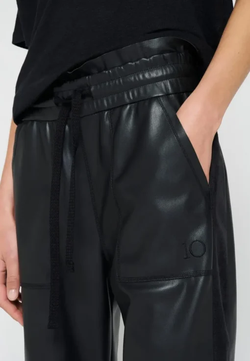 10 Days pantalons 20-011-3203 Zwart Fashion