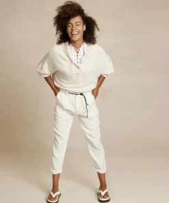 10 Days pantalons 20-043-2202 Ecru Fashion