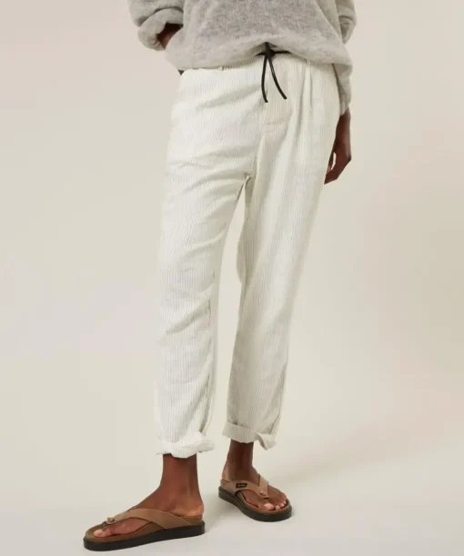 10 Days pantalons 20-043-2202 Ecru Fashion