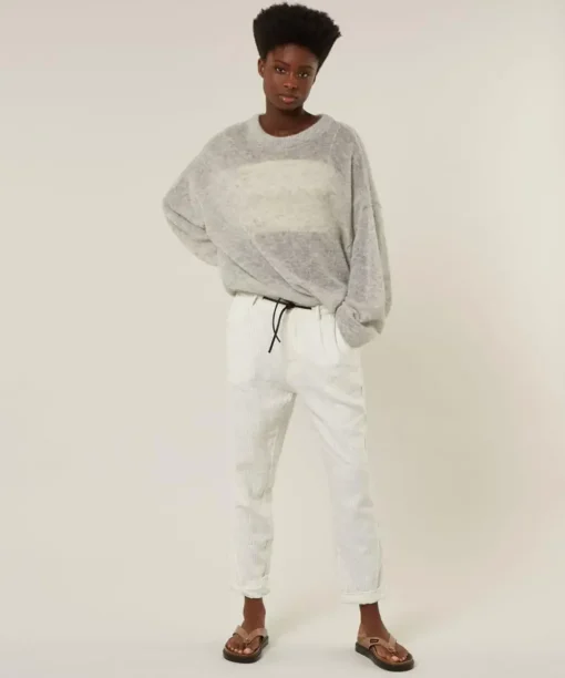 10 Days pantalons 20-043-2202 Ecru Fashion