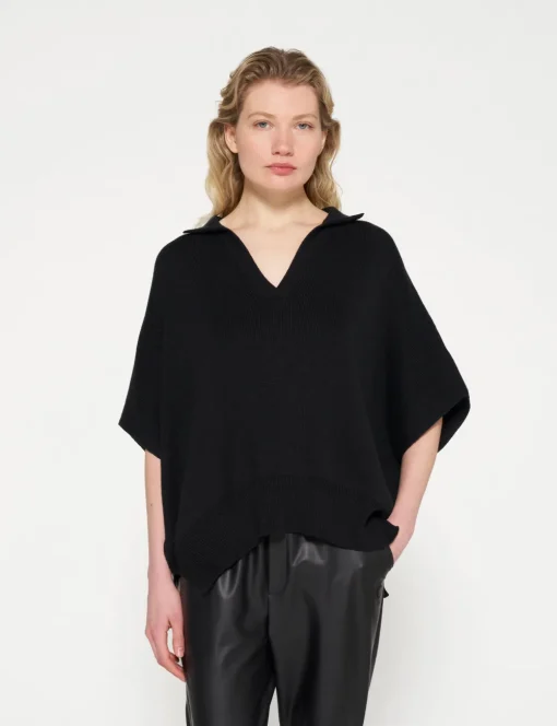 10 Days trui 20-614-4203 Zwart Discount