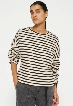 10 Days trui 20-807-4204 Zwart / Beige Sale