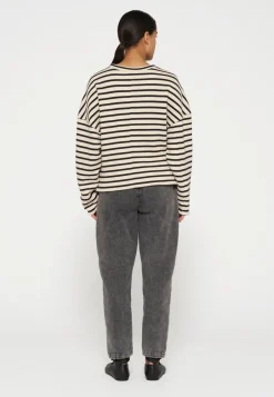 10 Days trui 20-807-4204 Zwart / Beige Sale