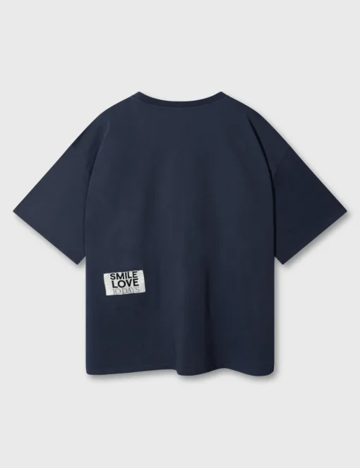 10 Days t-shirts 20-744-5201 Donker Blauw Sale