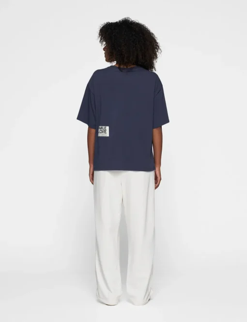 10 Days t-shirts 20-744-5201 Donker Blauw Sale