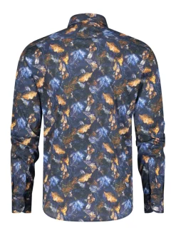 A Fish named Fred casual overhemd Tailored Fit 29.013 Marine New