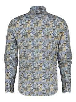 A Fish named Fred casual overhemd Tailored Fit 29.003 Geel Sale