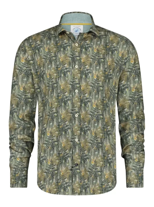 A Fish named Fred casual overhemd Tailored Fit 29.007 Beige Best