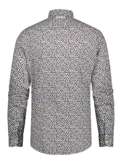 A Fish named Fred casual overhemd Tailored Fit 29.006 Wit/Rood New