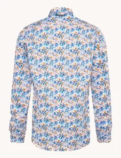 A Fish named Fred casual overhemd 31.010 Kobalt Fashion