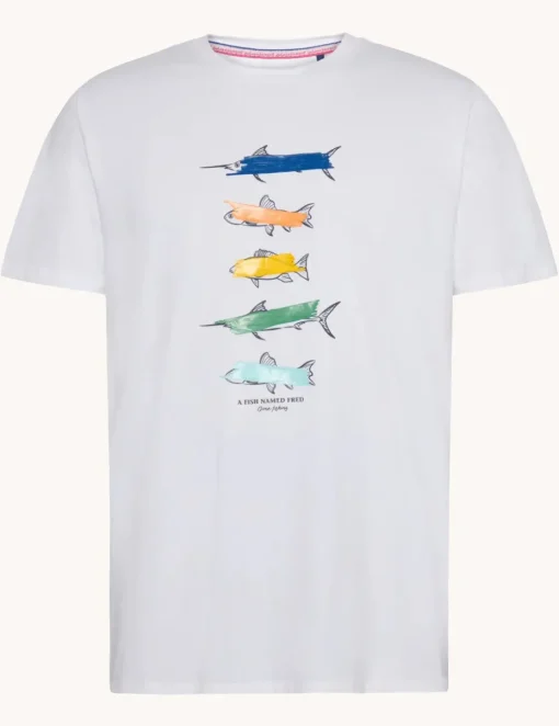 A Fish named Fred t-shirts 31.408 Offwhite Online