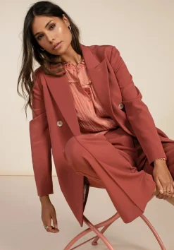 Aaiko blazer CENALLA VIS 345 Oud Roze Online