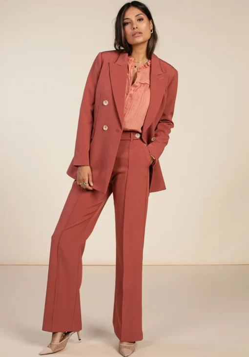 Aaiko blazer CENALLA VIS 345 Oud Roze Online