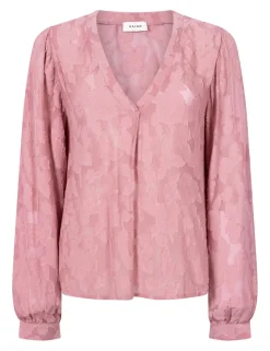 Aaiko blouse ALANA CHIFFON FLO Oud Roze Online