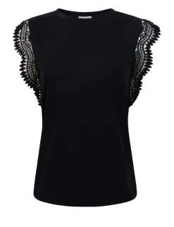 Aaiko blouse CORA FANCY CO 144 Zwart Sale