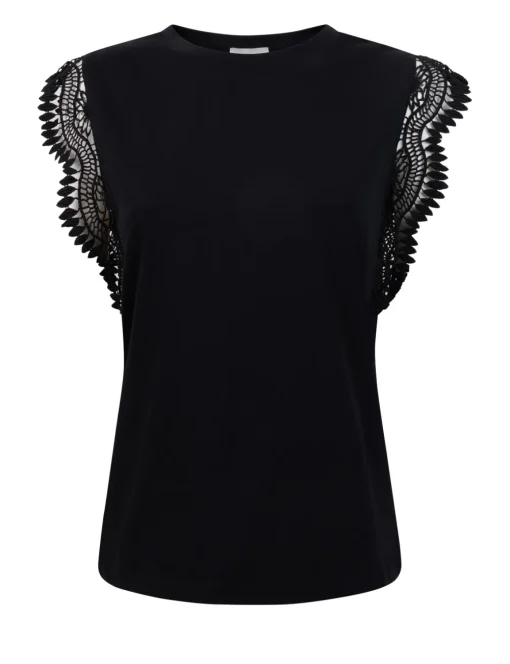 Aaiko blouse CORA FANCY CO 144 Zwart Sale