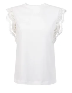 Aaiko blouse CORA FANCY CO 144 Offwhite Sale
