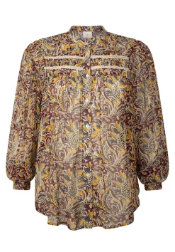 Aaiko blouse DAIMY ORIENTAL VI Beige Fashion
