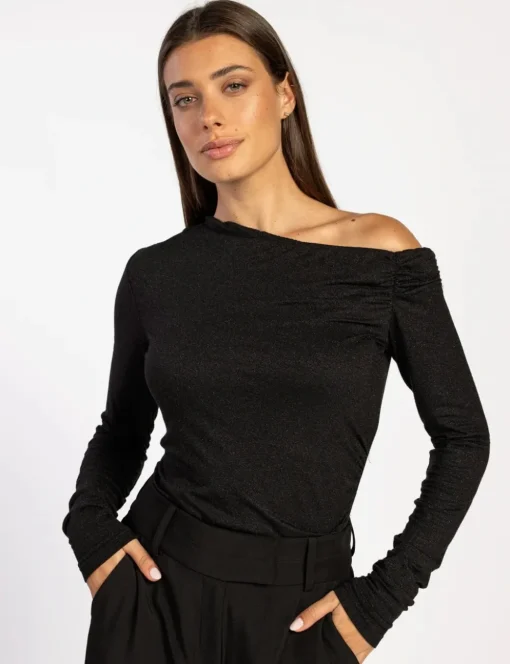 Aaiko blouse LUMIA CO 241 Zwart New
