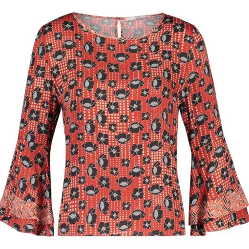Aaiko blouse marda Rood Outlet