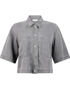 Aaiko blouse VANESSA TEN 522 Licht Grijs Outlet