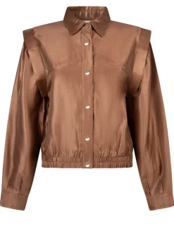Aaiko jacks NORMA TWILL VIS 5 Camel Online