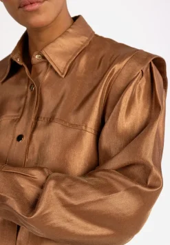 Aaiko jacks NORMA TWILL VIS 5 Camel Online