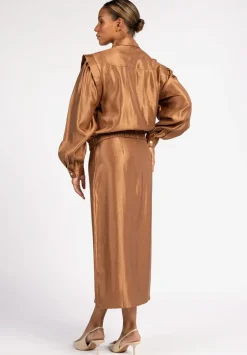 Aaiko jacks NORMA TWILL VIS 5 Camel Online