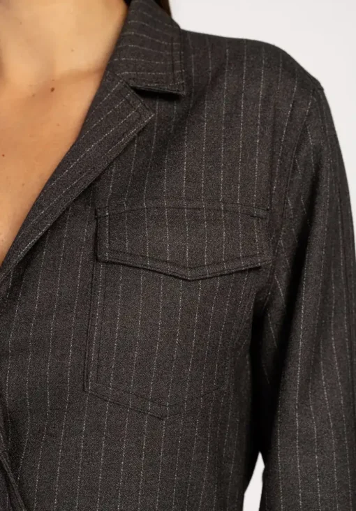 Aaiko jumpsuits JESSIE PINSTRIPE Zwart Hot