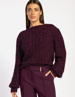 Aaiko trui FEMME PES 377 Wijnrood Online