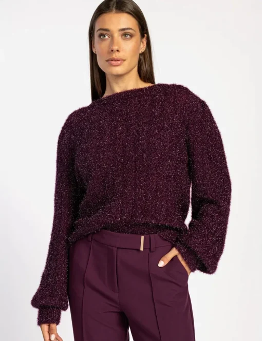 Aaiko trui FEMME PES 377 Wijnrood Online