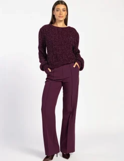 Aaiko trui FEMME PES 377 Wijnrood Online
