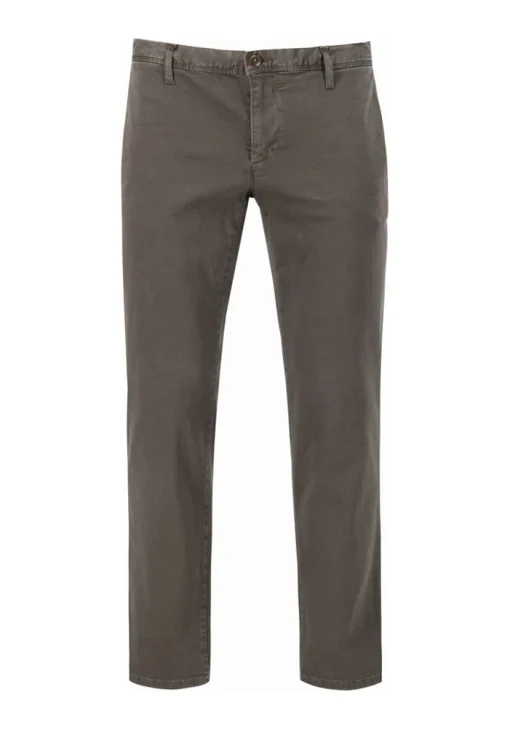 Alberto chino Slim Fit 62871582 Donker Bruin Outlet