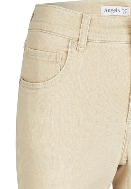 Angels jeans Leni 3338900. Beige Discount