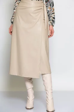Batida leren rok 1731 Beige New